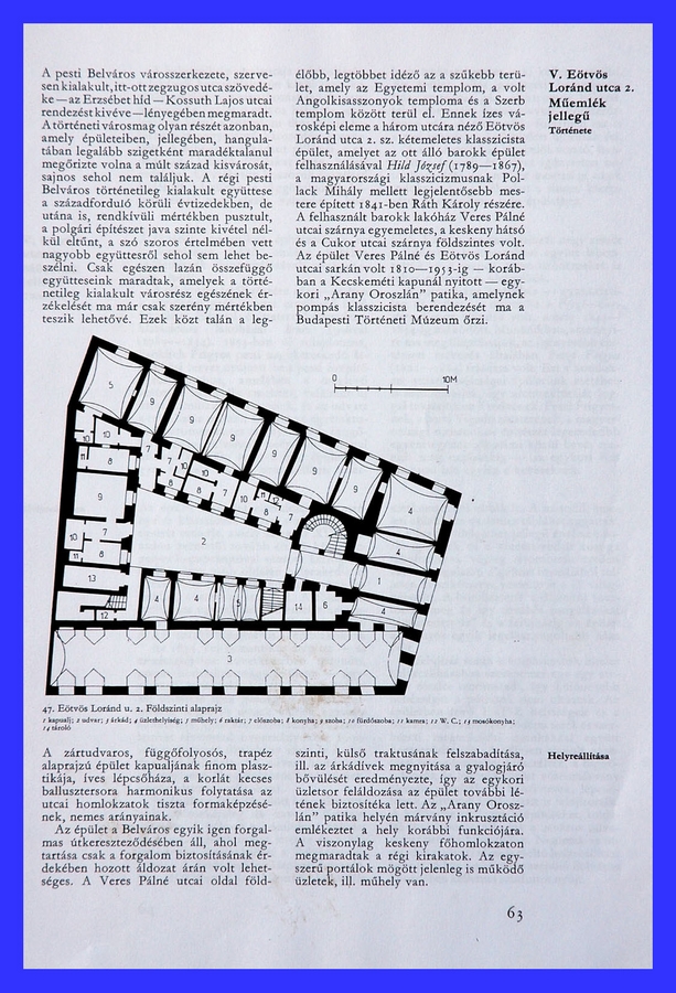 Perehzy Kroly, fszerkeszt, Rgi hzak Pest-Budn (Mszaki Knyvkiad, 1976.)