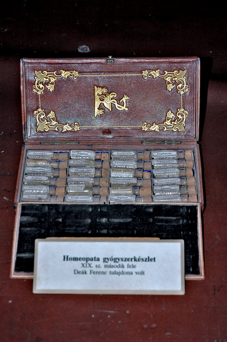 Dek Ferenc homeopata gygyszerkszlete